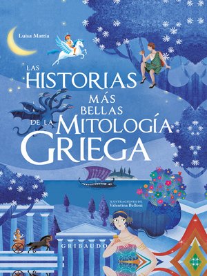 cover image of Las historias más bellas de la mitología griega